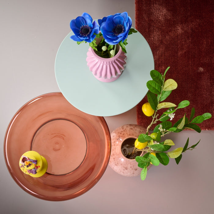 Bijzettafel Rorra - Metaal - 35x56x35cm (BxHxD)