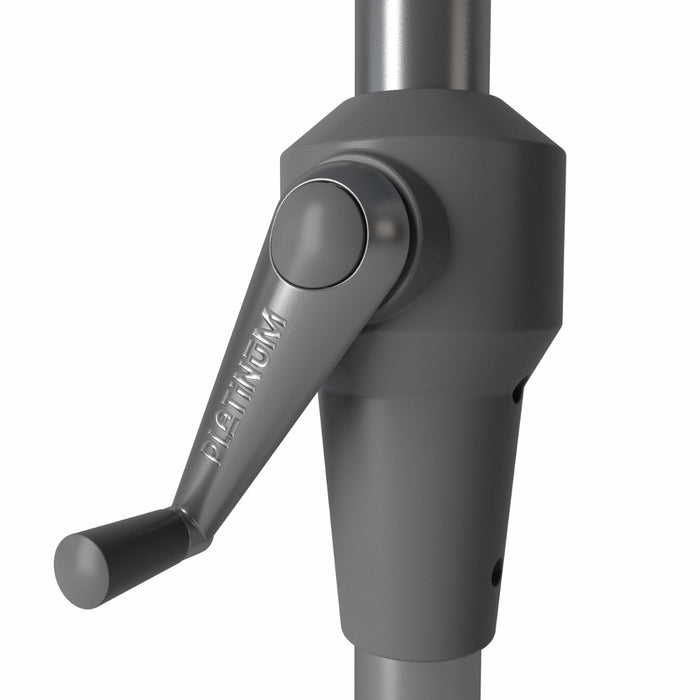 Platinum Riva stokparasol 3 m. rond - Teak Taupe