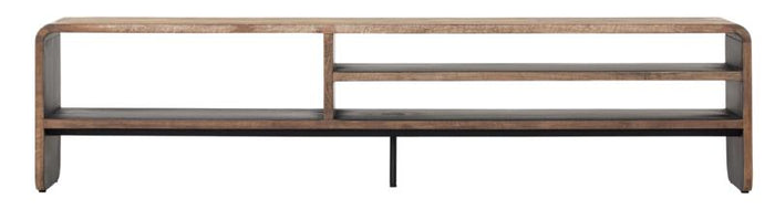 DTP Home TV stand Evo open large,45x190x35 cm, recycled teakwood