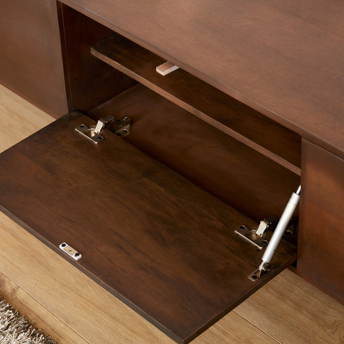 Starfurn Zwevend tv meubel Vision Walnut | 160 cm