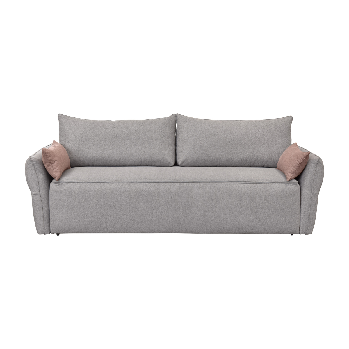 Calicosy - Slaapbank 3-zits in stof B238 cm - LAGOS - Grijs