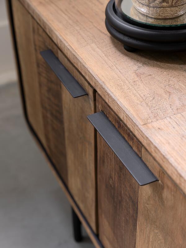 DTP Home TV stand Evo large, 4 doors, 2 open racks,60x225x40 cm, re...