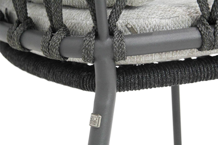 4 Seasons Outdoor Calpi|Prado 130 cm dining tuinset rond 5-delig -