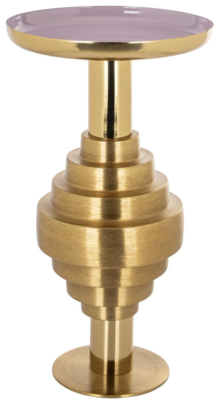 Richmond Interiors Empire Bijzettafel Goud | Paars