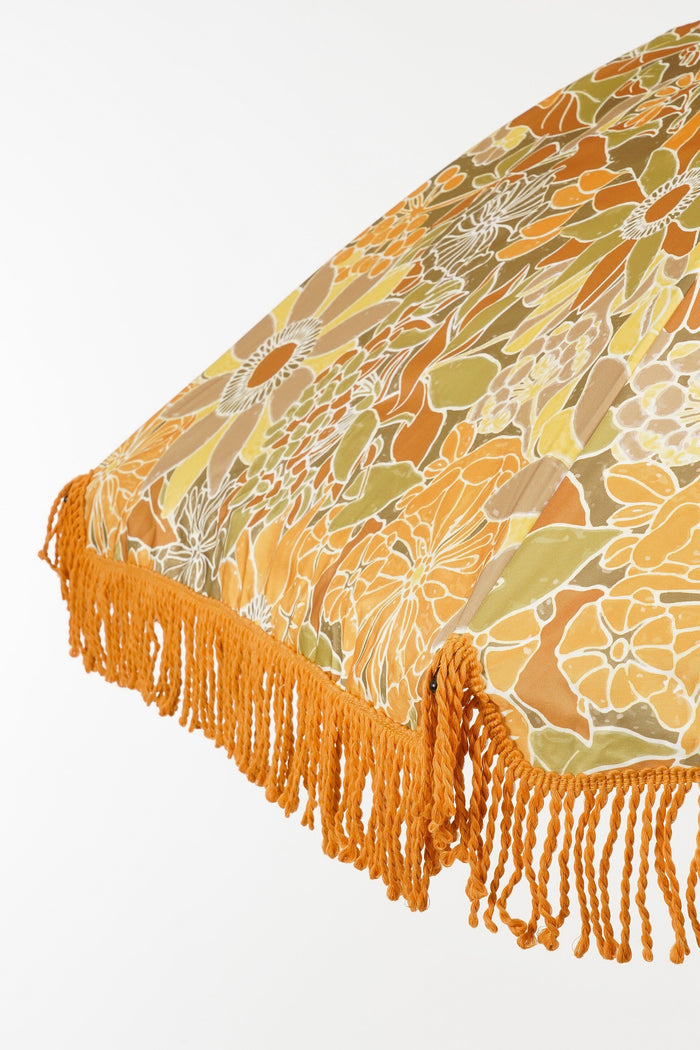 Mica Decorations Parasol - H238 x Ø220 cm - Bruin