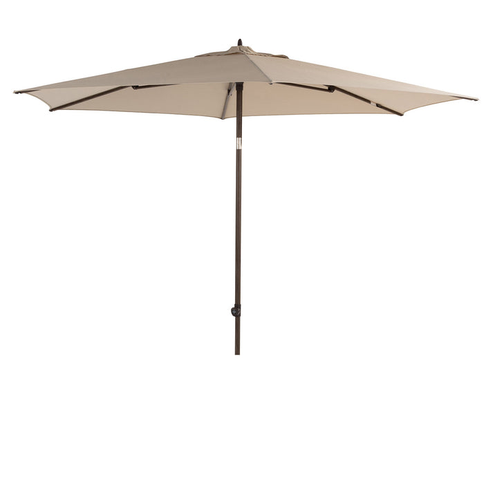 4 Seasons Azzurro stokparasol Ø300 cm beach solefin - Wenge frame