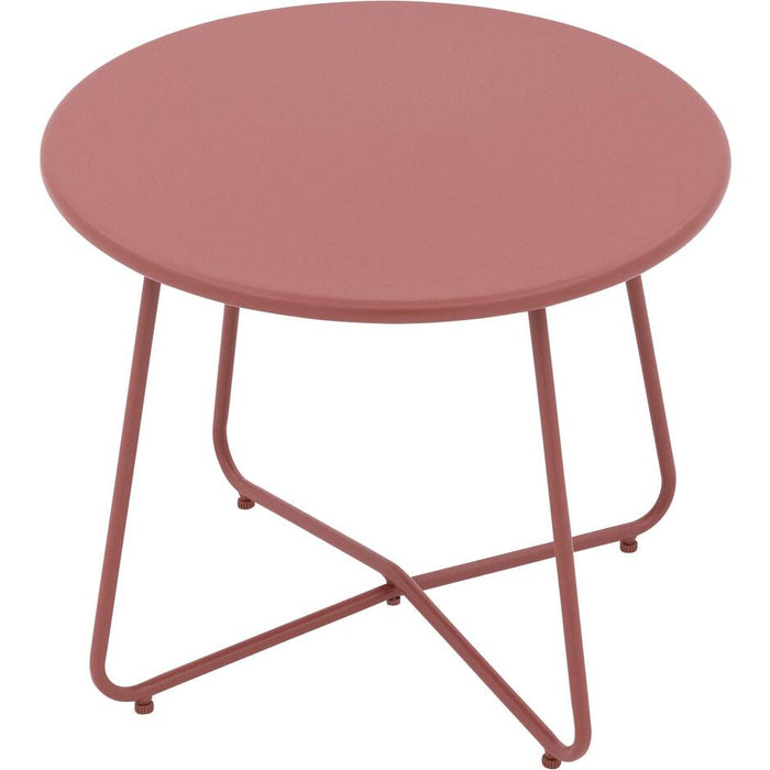 Goossens Tuintafel Must in Aluminium poedercoating rood