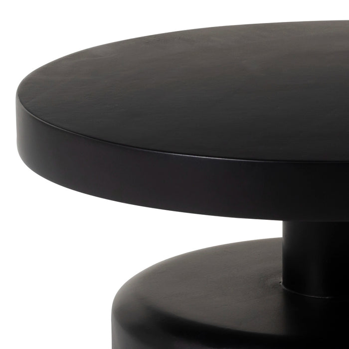 Bijzettafel Solid - Zwart - Hout - 45x40x45cm (BxHxD)