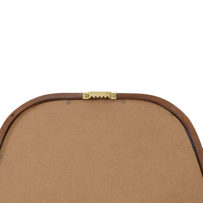 Fragix Wandspiegel Eva 40x80 Donker bruin hout