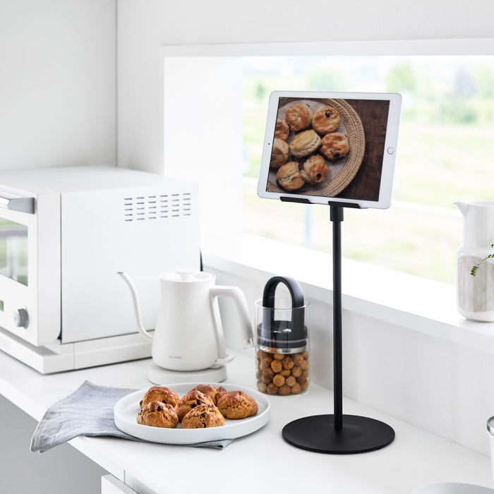 Yamazaki Tablet Standaard - Hoogte Verstelbaar - Smart - Zwart