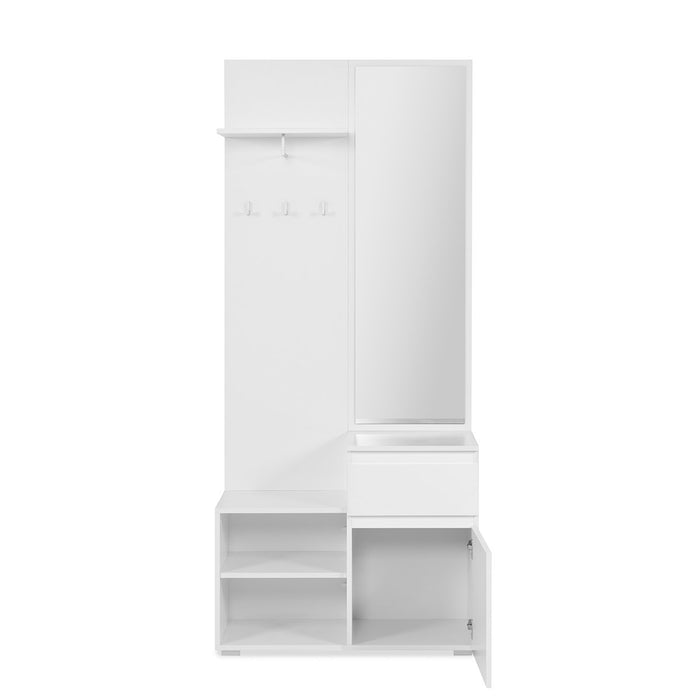 Calicosy - Garderobe - Wit - H195 cm