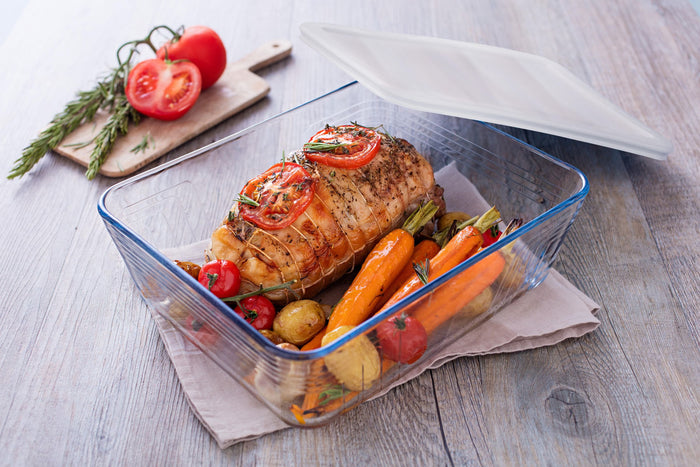 Pyrex Cooking & Storage All in One - Met Deksel - 25 x 20 cm - 2.6 l