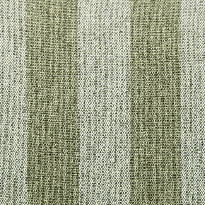 by fonQ Linen Stripe Sierkussen 40 x 60 cm - Groen
