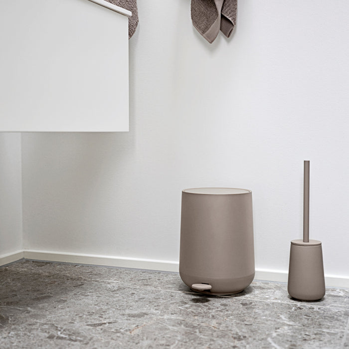 Zone Denmark Nova One Toiletborstel met Houder - Taupe