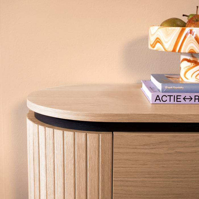 by fonQ Lameller Dressoir - Eiken