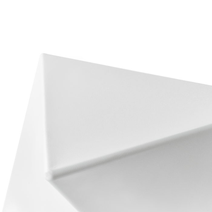 Beliani - PECOS - Bijzettafel - Wit - Synthetisch materiaal