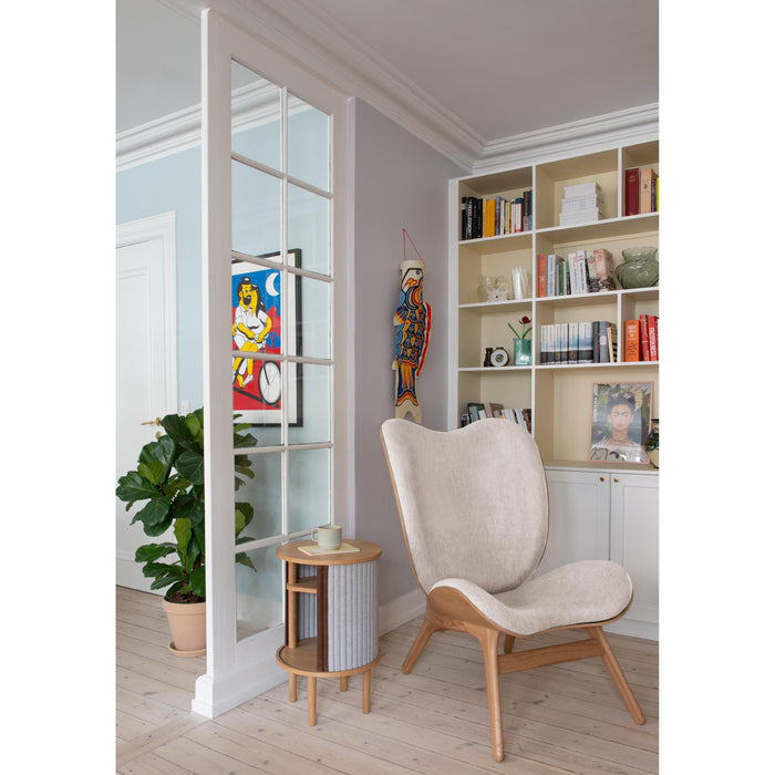 Umage Audacious bijzettafel naturel eiken, Sugar Brown