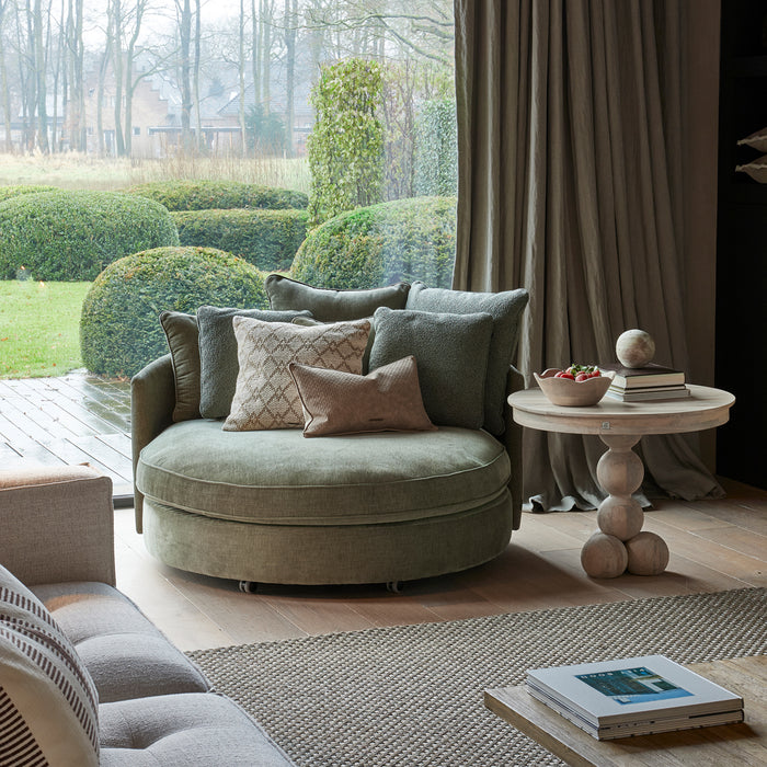 Riviera Maison - Carmin Daybed w 3 Pill Real Olive - Real Olive