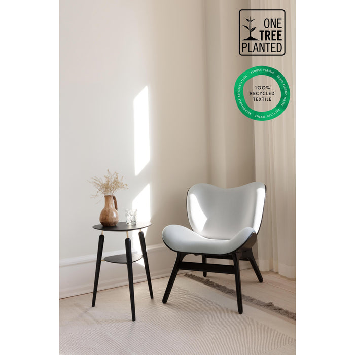 Umage A Conversation Piece Low fauteuil zwart eiken, White Sands