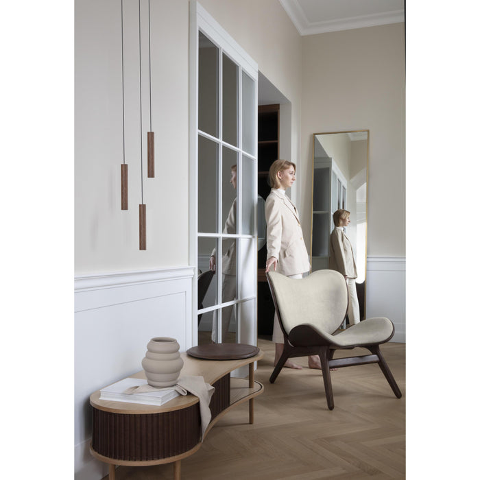 Umage A Conversation Piece Low fauteuil donker eiken, White Sands