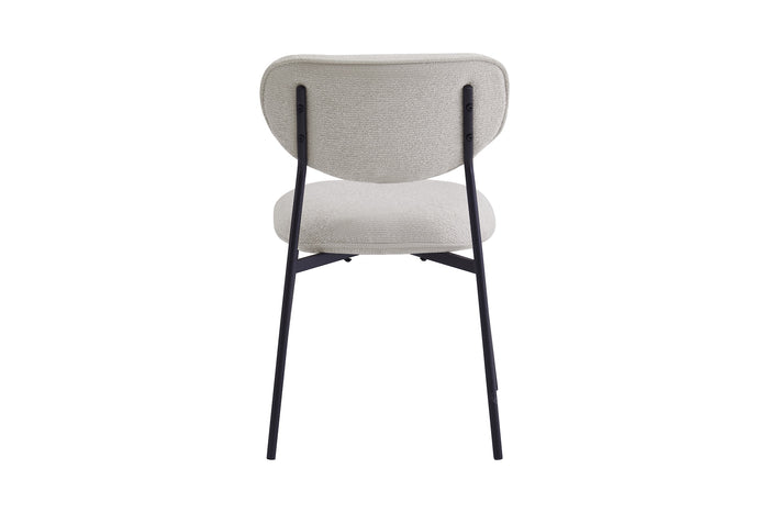 Furnihaus Eetkamerstoel Amalia Teddy Beige Set van 2