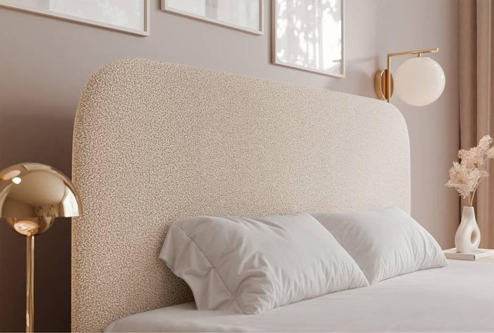 NADUVI Collection Bedframe Fia 160x200 bouclé met opbergvak