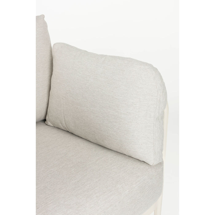 Zuiver Vista Tuin Loungeset bank + tafel + 2 fauteuils - Beige