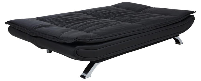 Giga Living - Slaapbank - Zwart PU Leer - 196x98x91cm - Grona