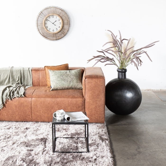 Giga Meubel - Vloerkleed 160x230 - Katoen Polyester - Grijs - Vloerkleed Olav