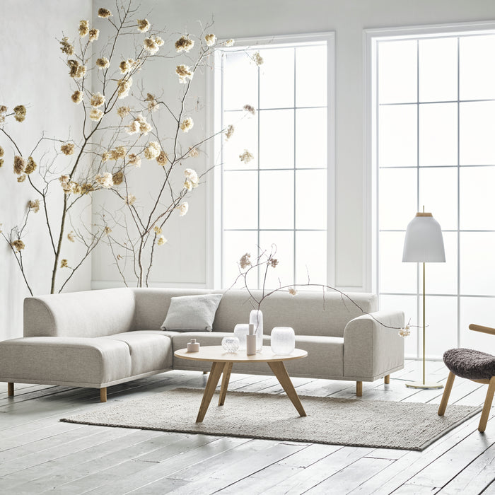 Bolia Braid Vloerkleed 200 x 300 cm - Light Grey