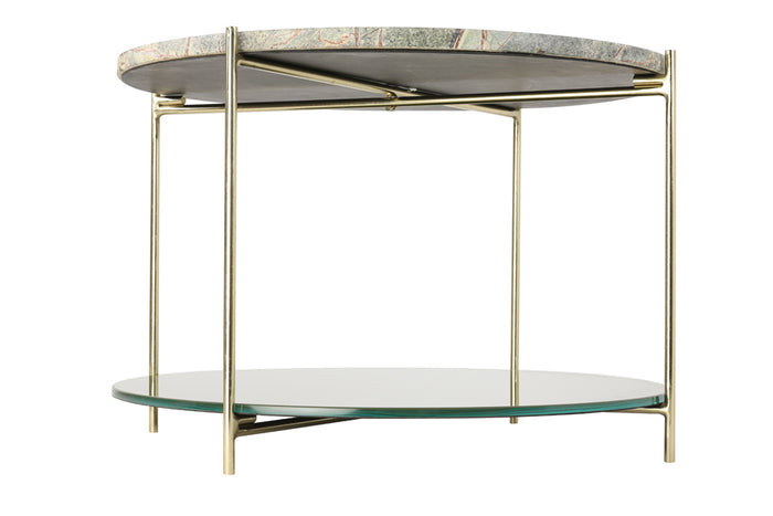 D - Light & Living - Salontafel BESUT - 67x67x45 - Groen