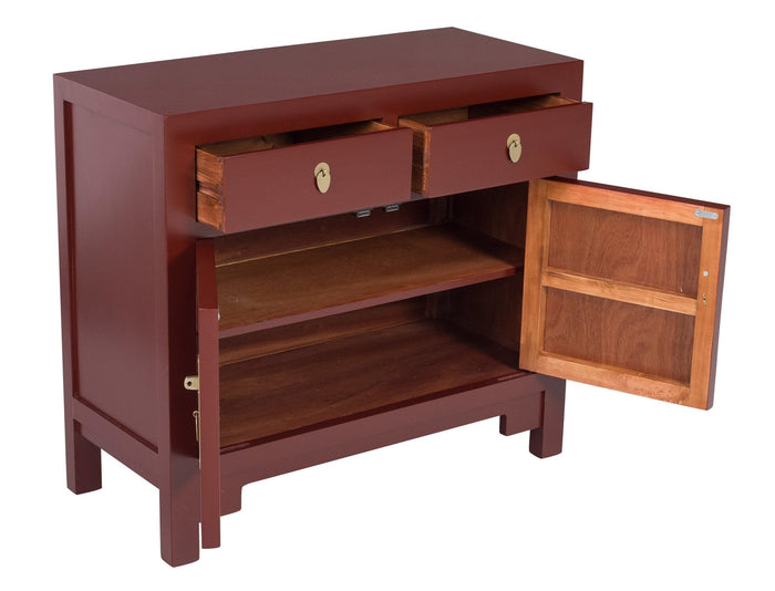 Fine Asianliving Chinese Kast Scarlet Rouge -