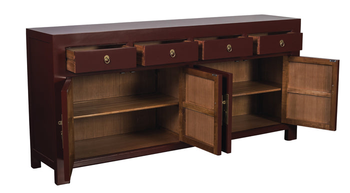 Fine Asianliving Chinees Dressoir Scarlet Rood