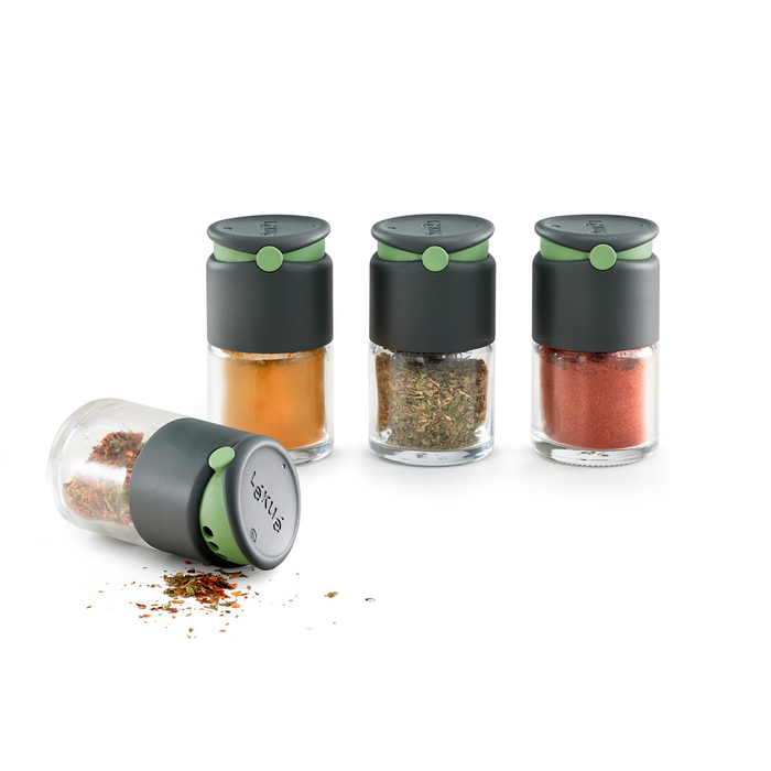 Kruiden Shaker, set van 4 - Grey