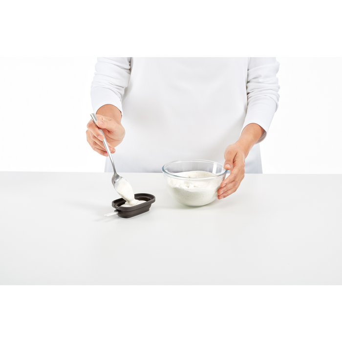 IJslolly Vormen klassiek, 4 st. met beker - Brown