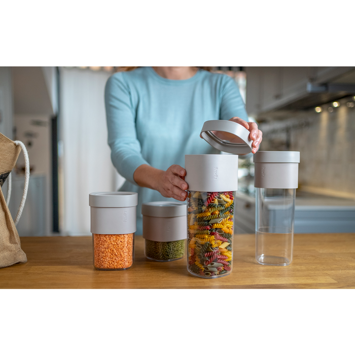 Flip Storage Voorraadbussen, set van 3 - Green