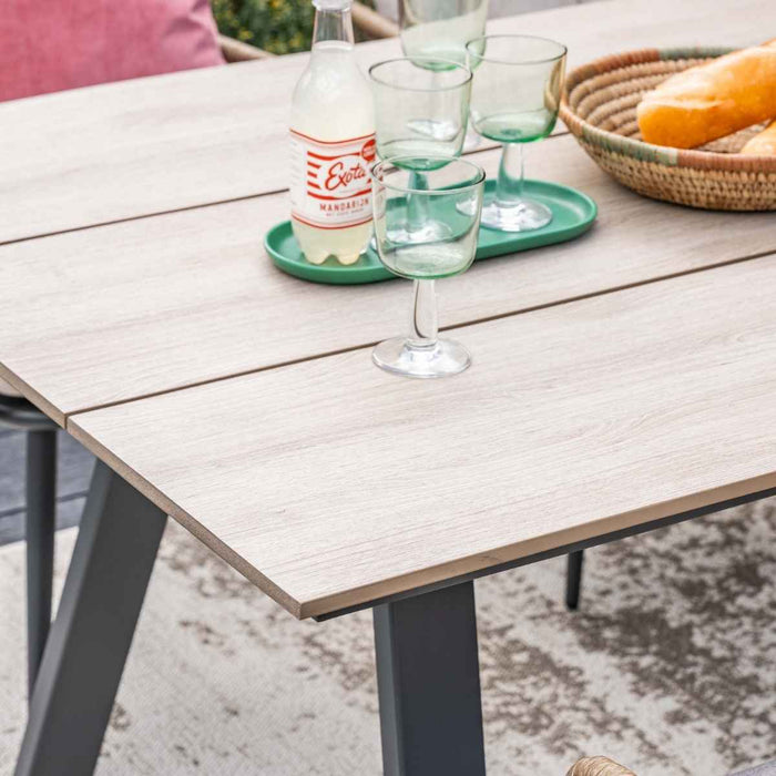 Garden Impressions Ross tuinset 7-delig zacht groen - Braga tafel