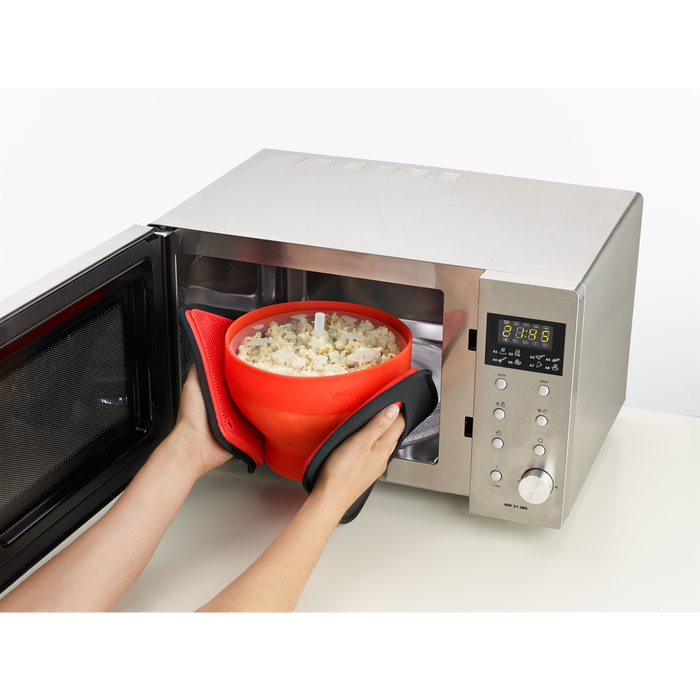 Magnetron Popcorn Maker - Red