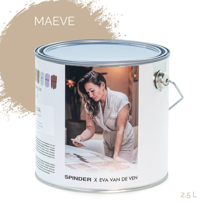 Spinder x Eva van de Ven - 2,5L Matte Muurverf - Maeve