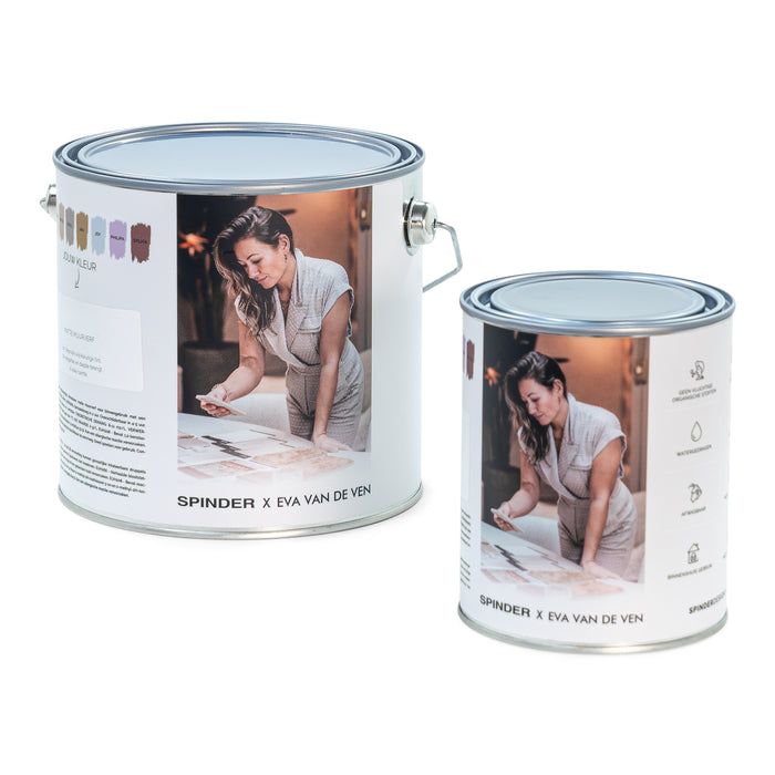 Spinder x Eva van de Ven 1L matte muurverf - Philipa