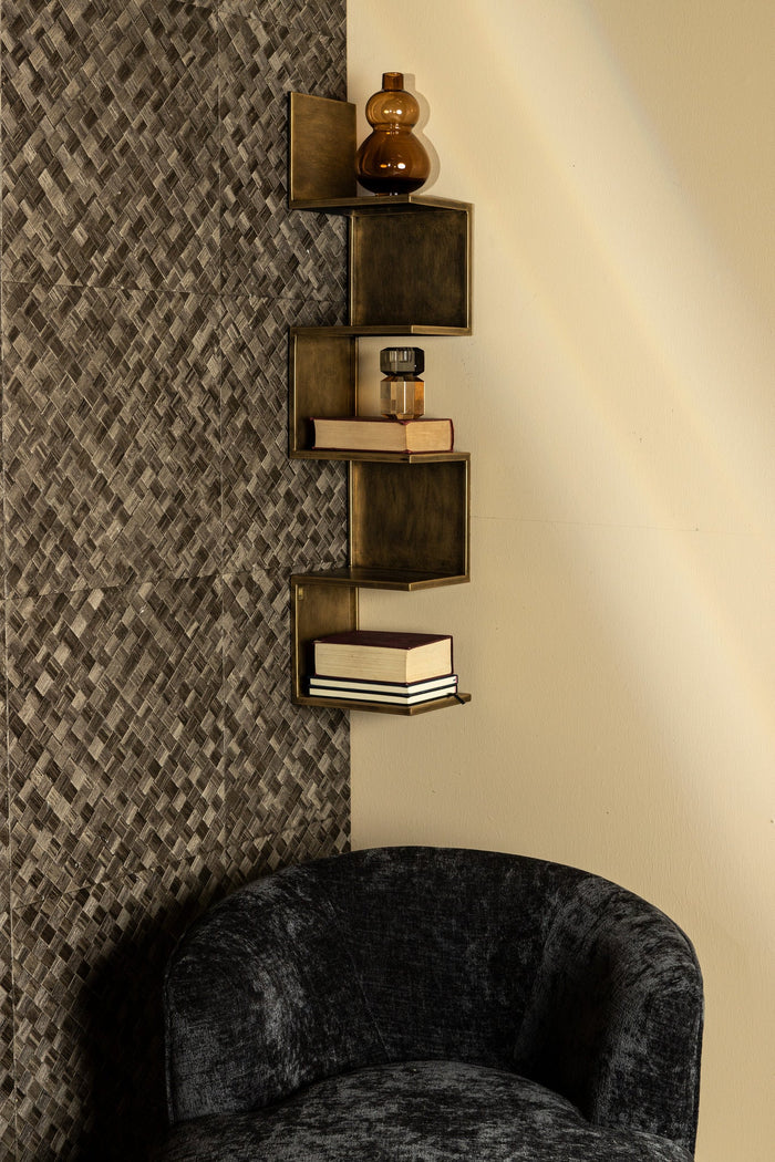 PTMD Duane Wandrek - 25x18x103 cm - Staal - Zwart