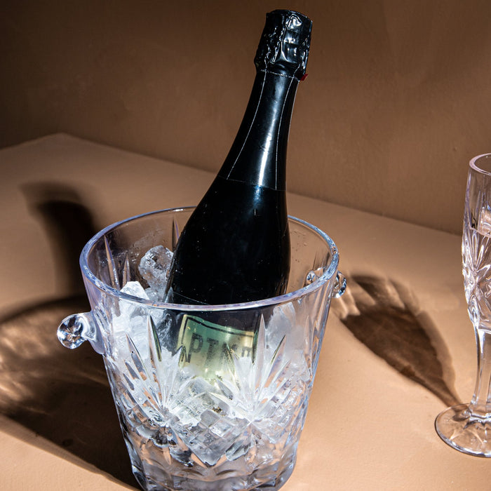 PTMD Glas Glass - 23x17x17 cm - Glas - Transparant