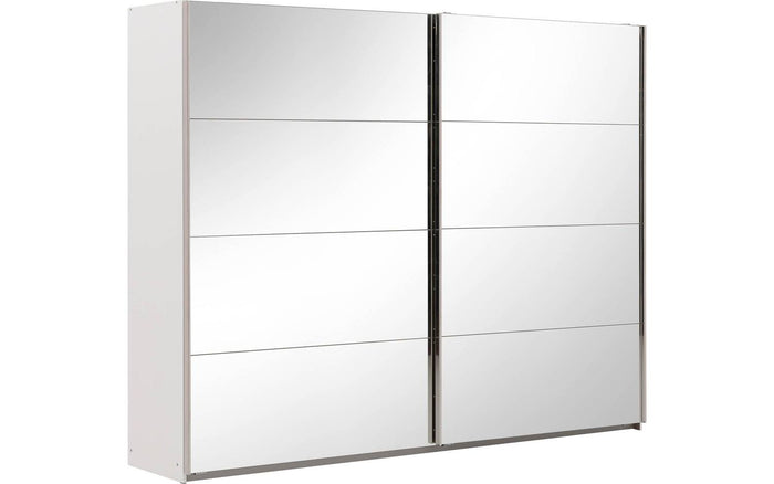 Goossens Kledingkast Miami - 271  cm breed  229  cm hoog