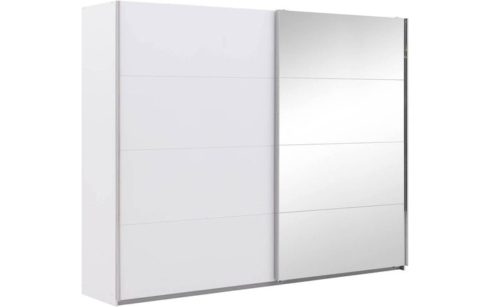 Goossens Kledingkast Miami - 271  cm breed  229  cm hoog