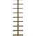 PTMD Icon Wijnrek - 10 x 27 x 116 cm - Ijzer - Goud