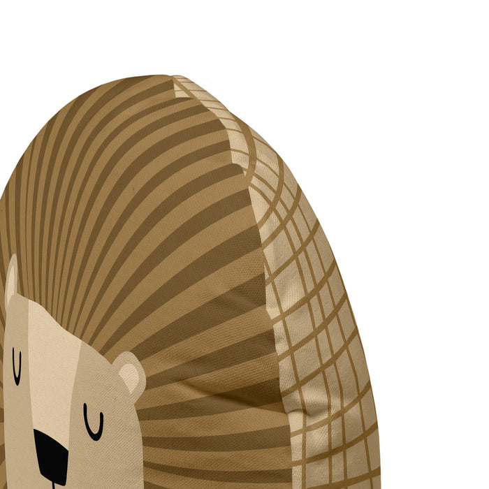 Lion Decoratieve kussen 50x50 cm Happyfriday Mini, Veelkleurig, 100% Katoen (buitenkant) 100% Polyester (vulling), de kwaliteit van 200 Gr x m2