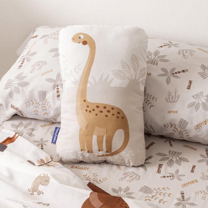 Dino family Kussen 40x30 cm Moshi Moshi, Veelkleurig, 100% Katoen (buitenkant) 100% Polyester (vulling), de kwaliteit van 150 TC