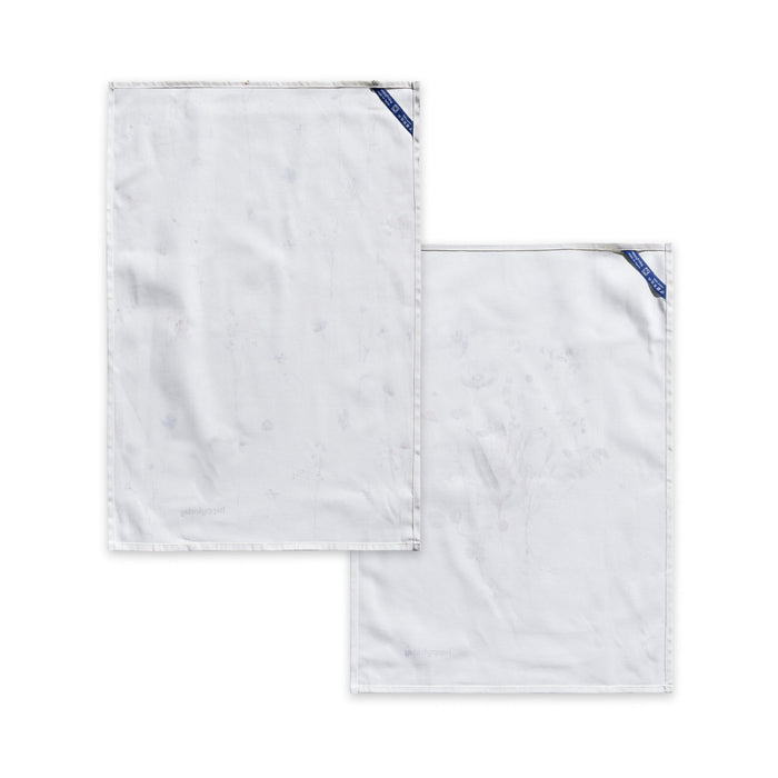 Ikebana Keukenhanddoek 2 stuks 70x50 cm Happyfriday, Veelkleurig, 100% katoen, de kwaliteit van 200 Gr x m2