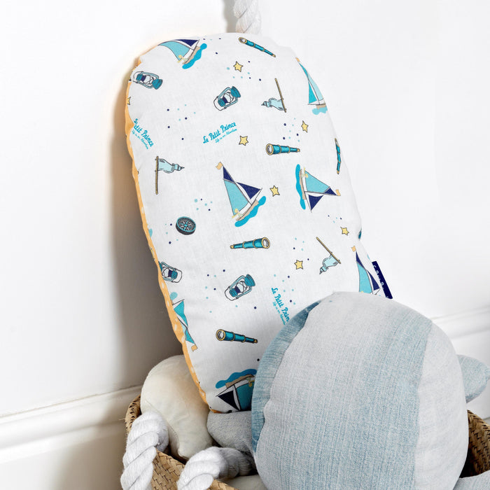 Navigateur Kussen 40x30 cm Le Petit Prince, Veelkleurig, 100% katoen, de kwaliteit van 150 TC