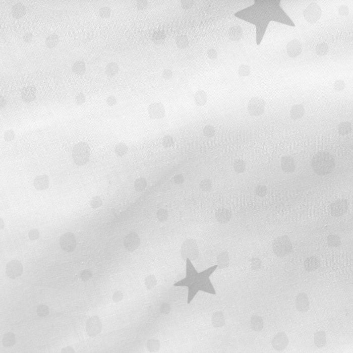 Little star Kussen 60x40 cm Grijs Basic Kids, Grijs, 100% katoen, de kwaliteit van 150 TC